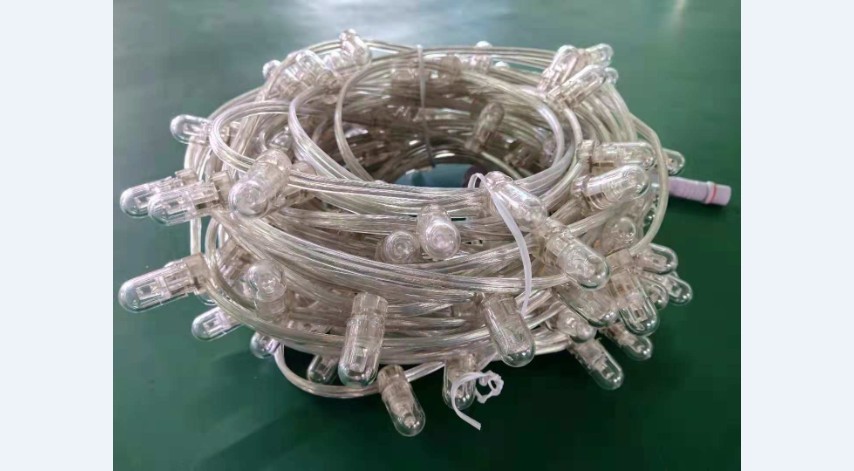 100m led string lights outdoor crystal clip copper fairy lights 666 led 12v rgb xmas light