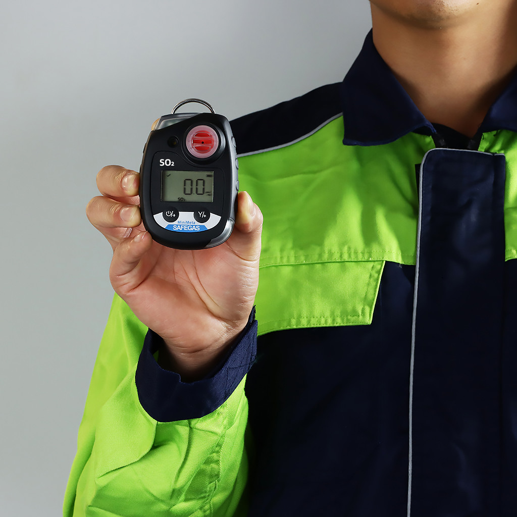 SAFEGAS Single Gas Detector SO2 Detector Lightly Small Good Quality IECEx ATEX Certification