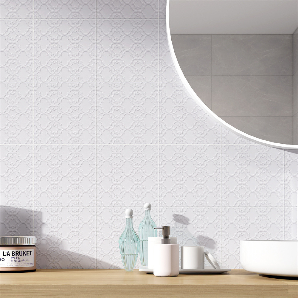 Firebrick Tiles 20x20cm Ceramic Rustic Tiles For Bathroom And Durable Floor Tile For Kitchen