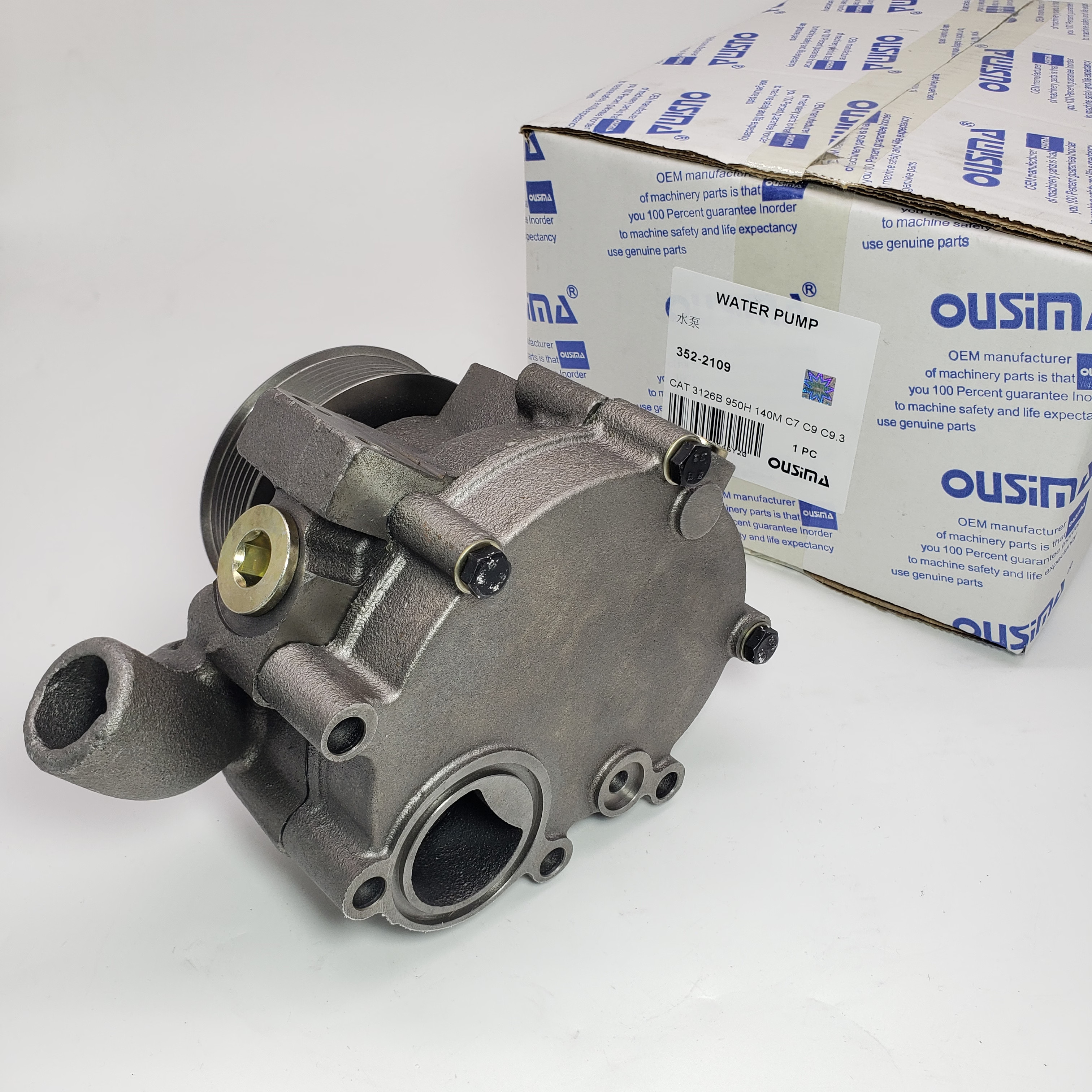 352-2109 3522109 Water Pump Assy Excavator Engine Part For CAT 140M 3126B 950H C7 C9