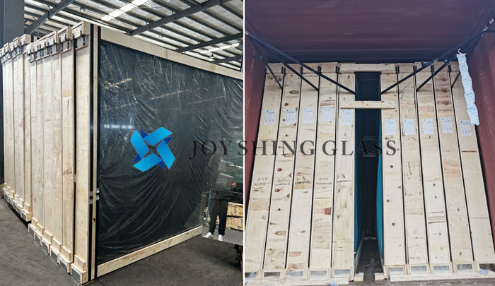 Ford Blue Reflective Toughened Glass 6mm Coated Tempered Glass