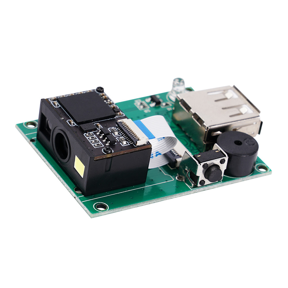 OEM Fixed Barcode Scanner Module Mini 2D Barcode Scan Engine 4mil Resolution