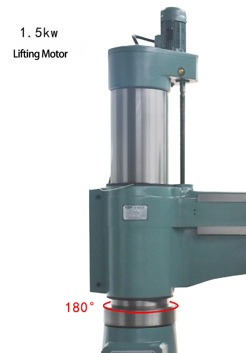 Automatic Feed Radial Drilling Machine Mechanical Speed Change Z3050