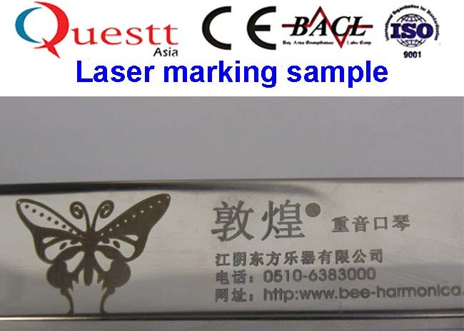 High Speed Fiber Laser Marking Machine F-Theta Lens With Rotor