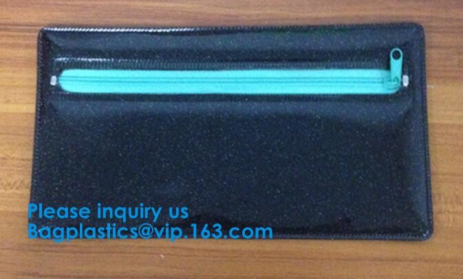 Recyclable Colorful Zipper Slider Bubble Bag Cosmetic Bag,ZipTop Reclosable Pink Cosmetic Bubble Pouch