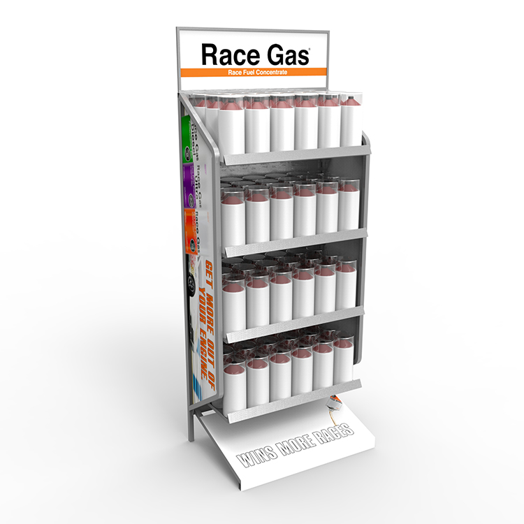 Air Conditioning Display Metal Rack Supermarket Display Stand