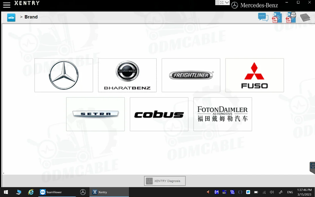 SUPER MB PRO M6 Wireless Star Diagnosis Tool Fit For Benz Car And Trucks Compatible With DOIP, K-line,CAN Low,Can High