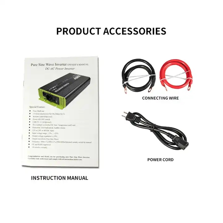 Pure Sine Wave Inverter Rear Stage Board 2000W Dc To Ac 6V To 220V Power Inverter 24V To 220V 2Kw Power Inverter Hybrid