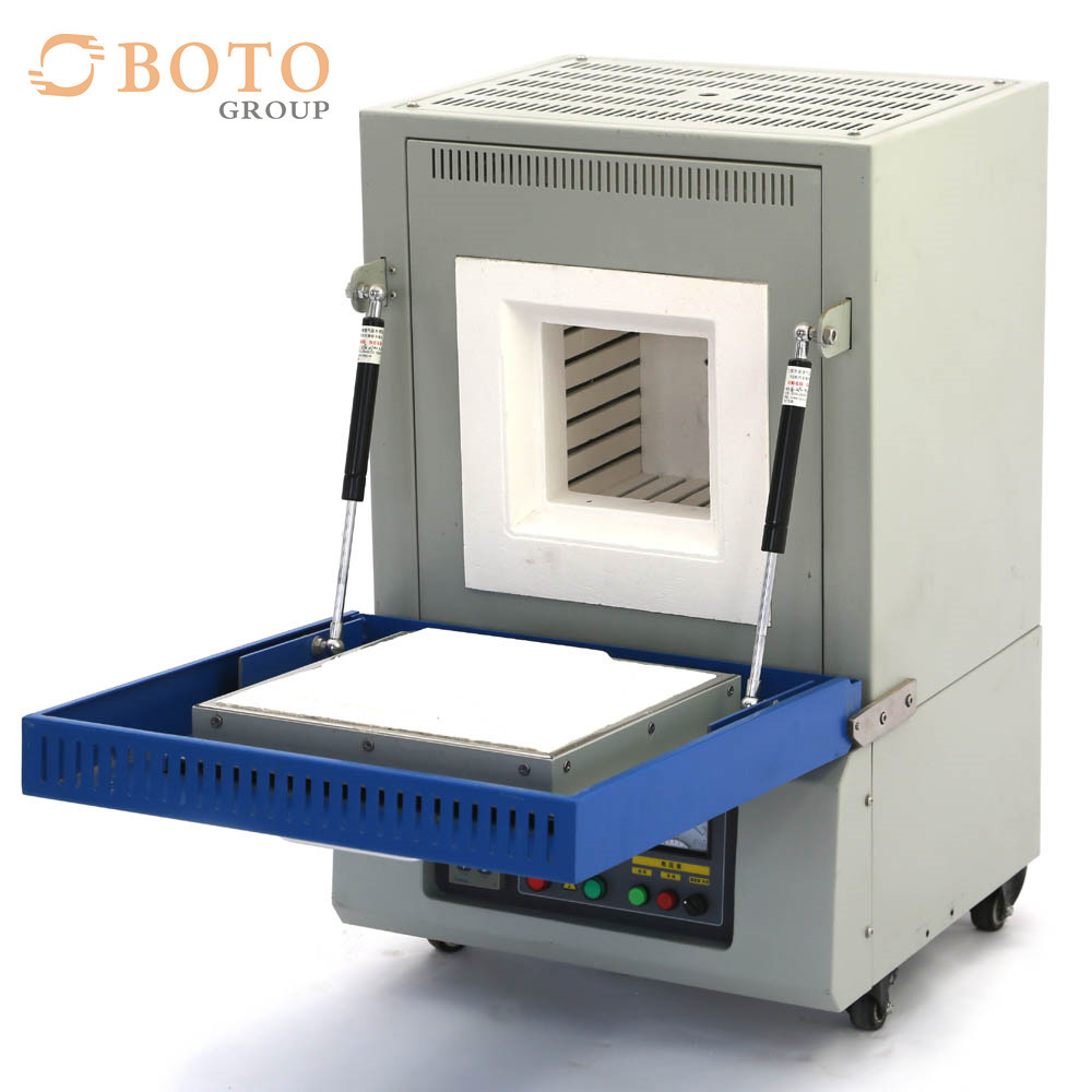 BOTO-1800 Muffle Furnace, Mitsubishi Grade 1900 Alumina Fiber, MoSi2 Heating Elements