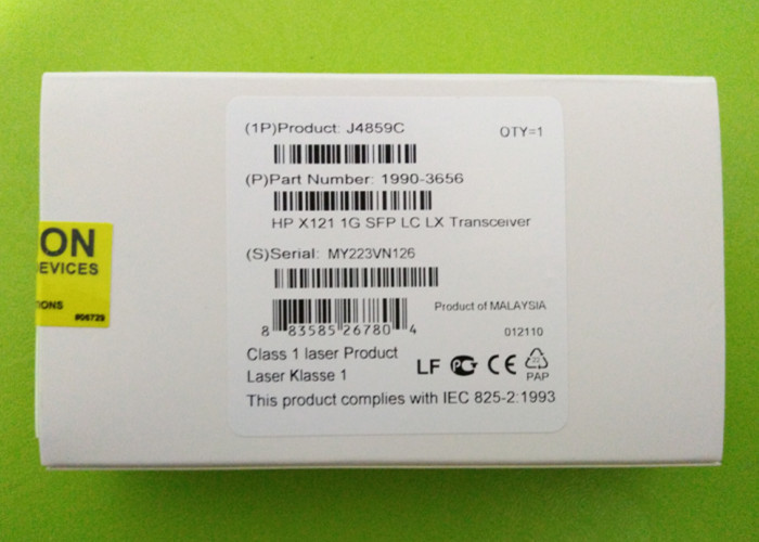 J4859C Optical Fiber Module 1.25G 1310nm 10km SFP LC 1 year warranty