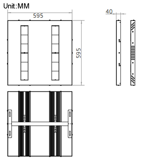 High Efficiency High Bay LED Lights , Surface Mounted High Bay Lights