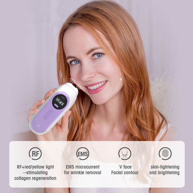 Ems Rf Micro Current Face Device , CE RoHS Radio Frequency Machine For Face And Body
