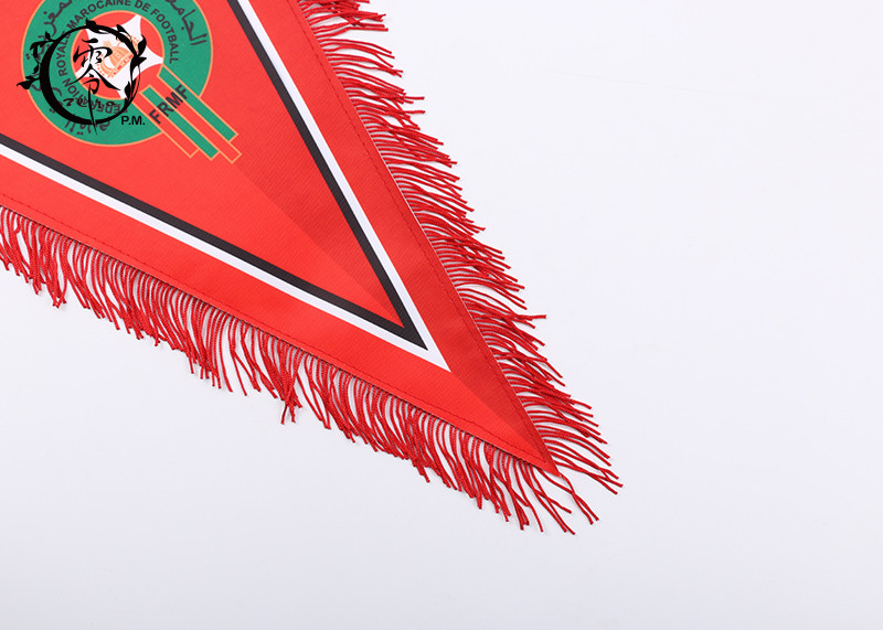 Digital Printed Pennant Multicultural Flag Banners Morocco National Country Team World Cup