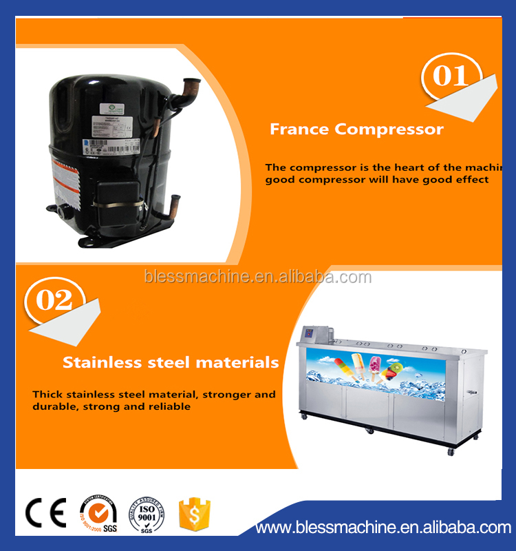 Popsicle Machine with 304 Stainless Steel Material and Large Capacity
