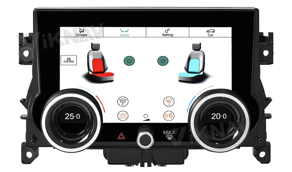 Air Condition Panel For Land Rover Evoque L551 L538 2012-2018 Wide Angle Car Radio display Touch LCD Screen Control
