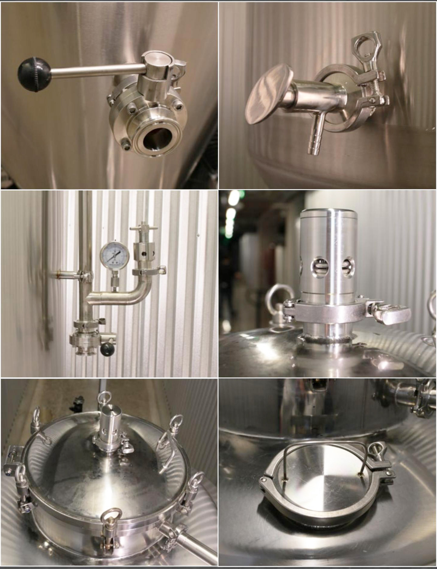 Home Brewing Beer Fermentation Tank GHO 150L SUS304 Conical Fermentor with Chiller