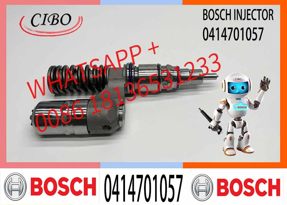 Excavator Injector 0414701008 1409193 1529751 1497386 1455861 0414701057 5237152 574369 for Diesel Engine Parts Nozzle A