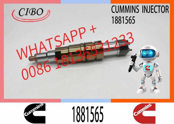 Stock Common Rail High Pressure Engine Fuel Injector 2894920 2031836 1874425