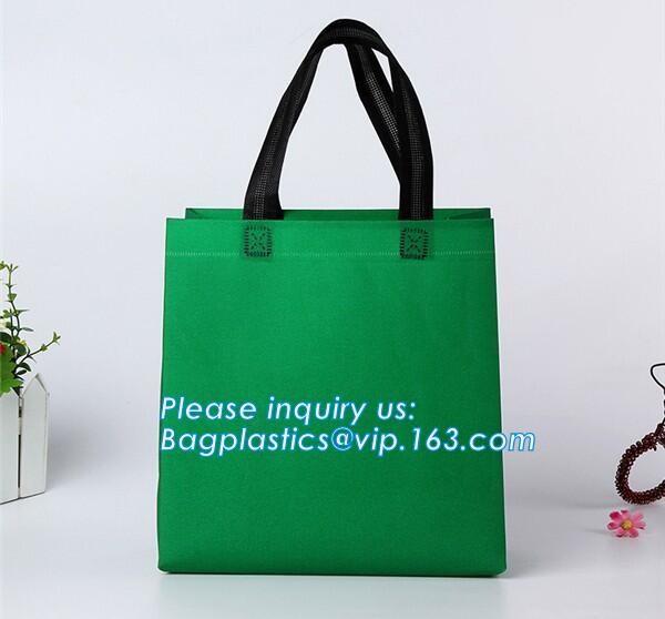 Custom Promotional shopping tote fabric polypropylene laminated pp non woven bag, Wholesale high promotion laminated rec