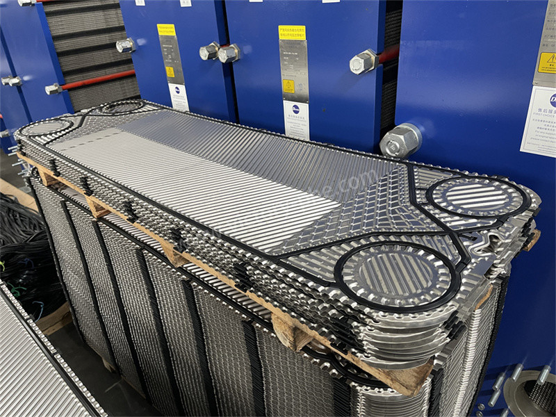 Lightweight PHE Plate Vicarb Plate Heat Exchanger Gaskets Replacement