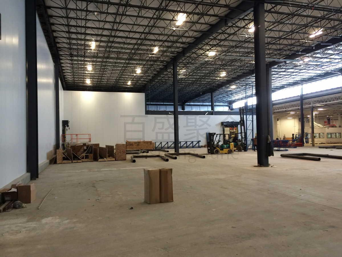 Light Steel Q355 Q235 Walk-in Cold Storage Room 20ft 40ft Container Bending Service