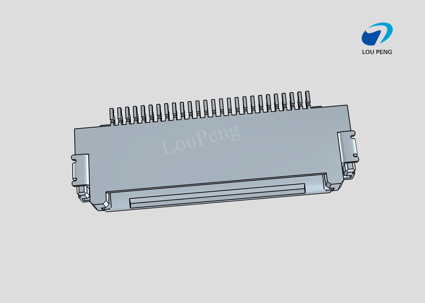 FPC Connectors, 26pin, 0.5mm pitch, ZIF, SMT, flex ribbon cable connector,flat flex cable connector