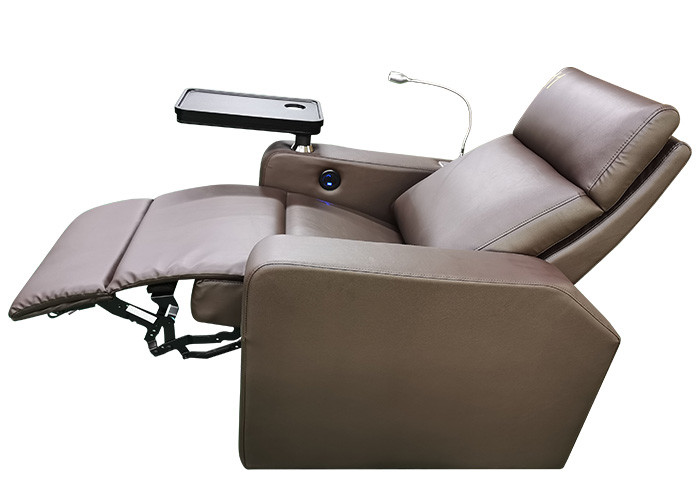 Commercial Modern Recliner Chair PU Leather Auditorium Cinema Sofa Chair