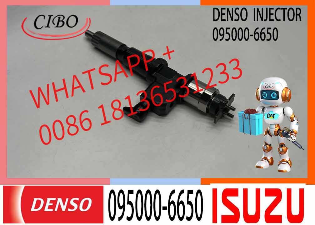 095000-6650 Fuel Injectors For Remanufactured Common Rail Diesel Injector OE 8-98030550-0 6WF1 Diesel Engine