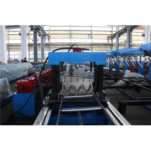 15M/MIN Highway Guard Rail Roll Forming Machine 45KW Motor Two Sets Punching