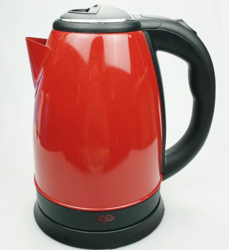 Spray paint golden stainless steel electric water kettle 1.8L 220V