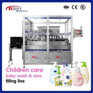  3L 8 Head Liquid Filling Machine Liquid Detergent Packaging Machine ISO9001 Manufactures