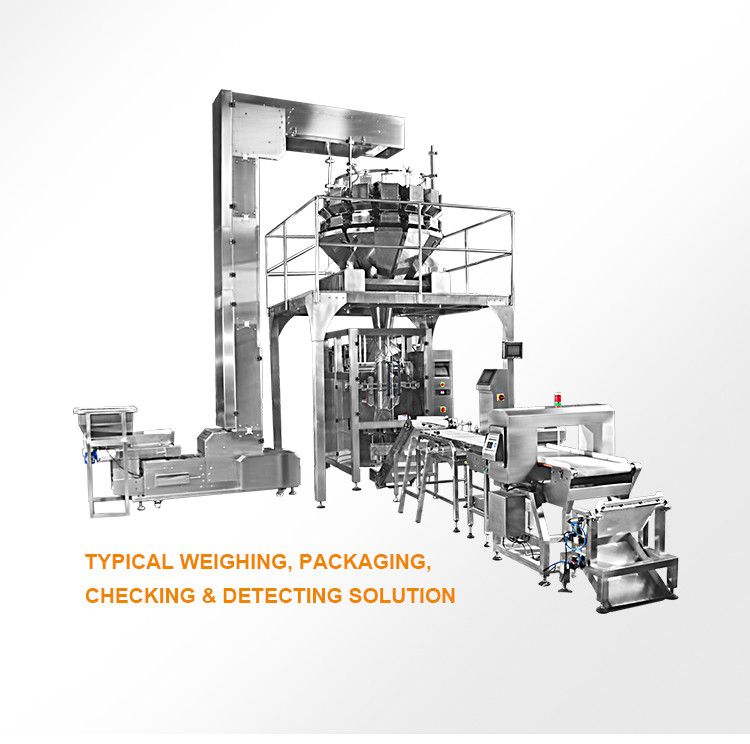Food Grade Bottle Can Jar Automatic Popcorn Snacks Filling Packing Machine