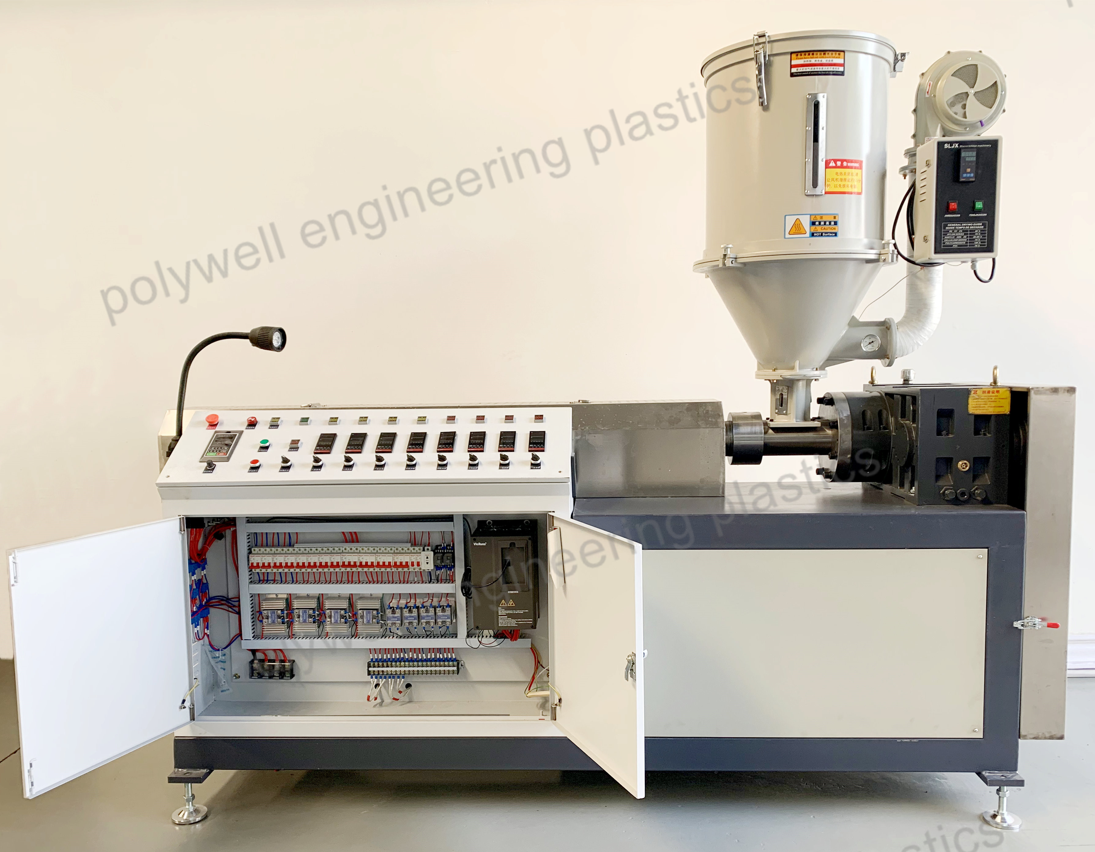 PA66 Nylon Tape Polymer Extruder Machine Automatic Extruder Plastic Extrusion Machine