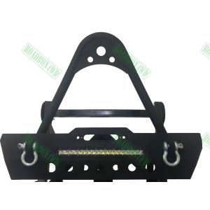 China 07-16 Jeep Wrangler JK LED Power Front Bumper Auto Bumper Front Winch Bumper for JK Wrangler on sale