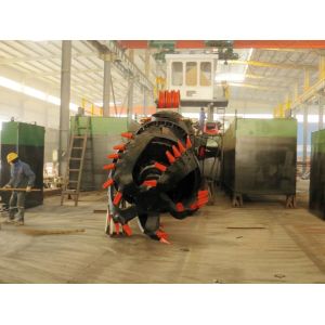 700 Cubic Meter Solid Sand or Mud Cutter Head Sand Suction Dredging Vessel with