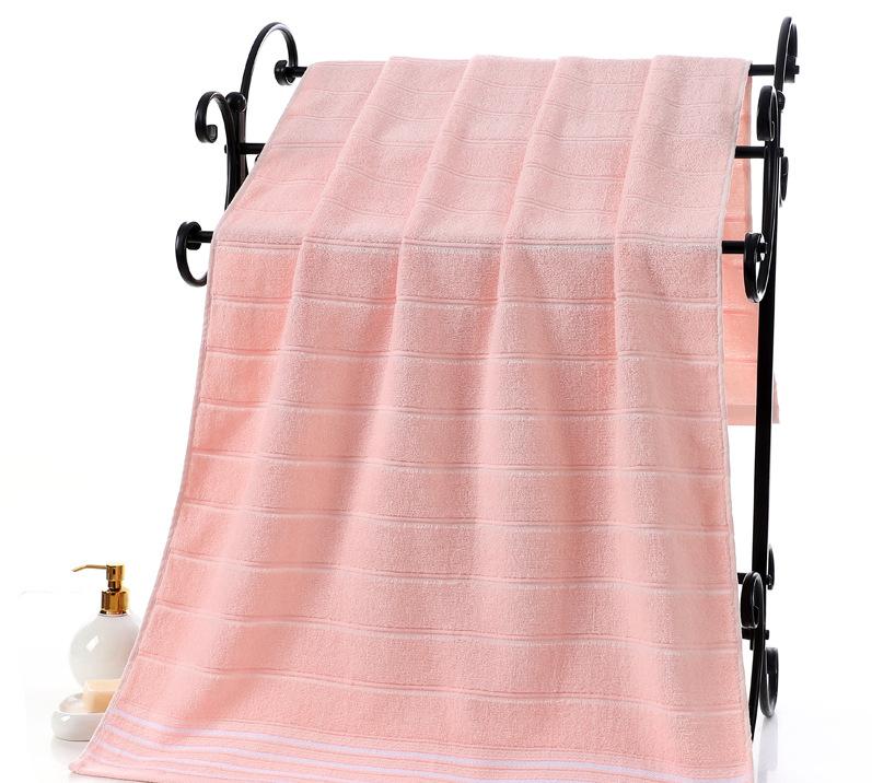 70*140cm Cotton Multi-Section Dark Absorbent Adult Breast Bath Towel for Men and Women