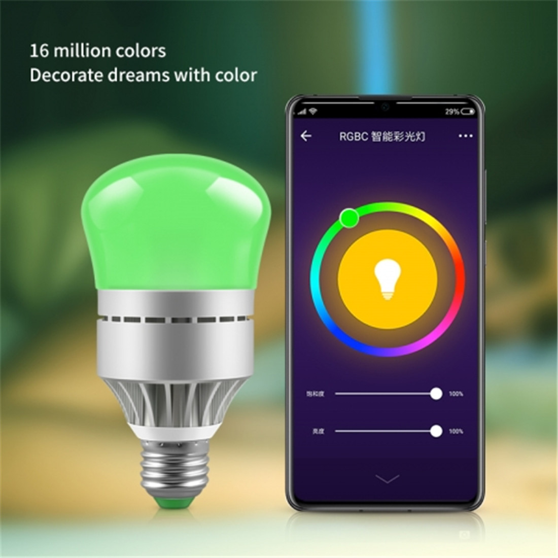 Wifi Smart Light Bulb 12W RGBCW