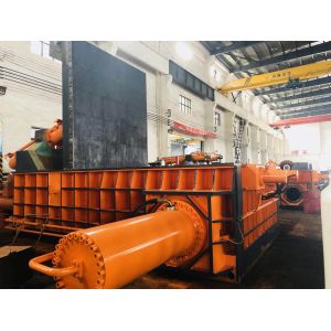 Large Press Box Size Metal Baler Machine PLC Control Easy Stable Operation