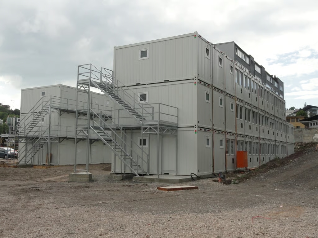 Prefabricated Container Dormitory House for Worker Accommodation, Construction Camp and Temporary Living Facilities