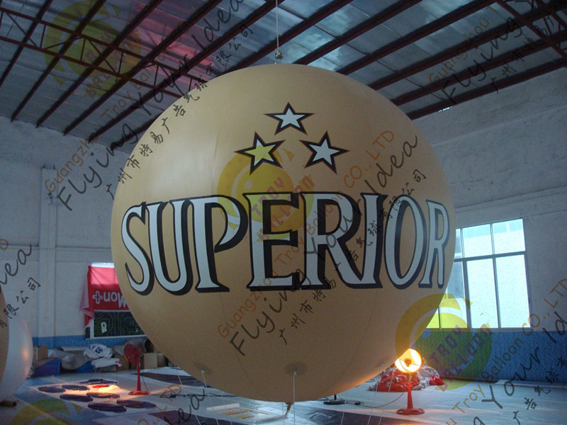 Decorative Inflatable Outdoor Advertising Balloons Fireproof Reusable