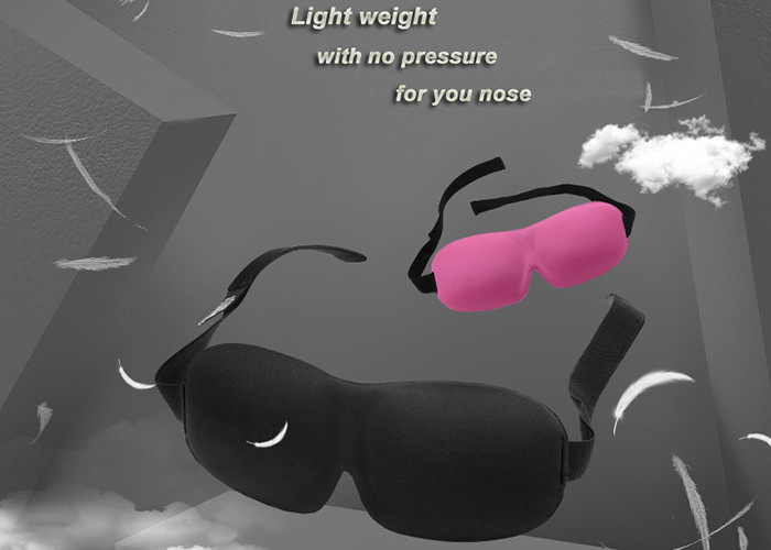 Custom Printed Foam 3D Sleeping Eye Mask Ergonomic Night Eye Mask