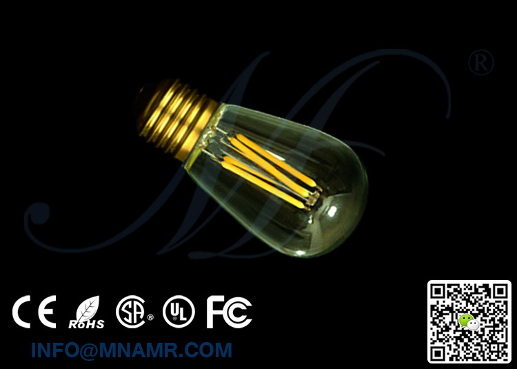 DIY Edison Bulb LED ST45 Bulb 4W E26 E27 B22 110v-130v 220v-240v Cold White 6000K Wedding Party Decorative Lighting