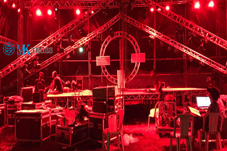 Audio Stage Lighting DJ Aluminum Truss System with 50*3mm Main Tube