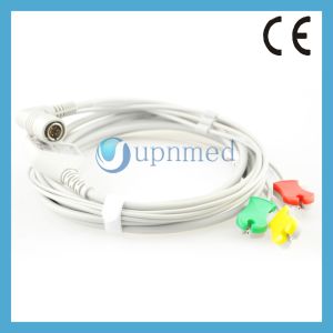 China Colin one piece ECG cable with leadwires on sale