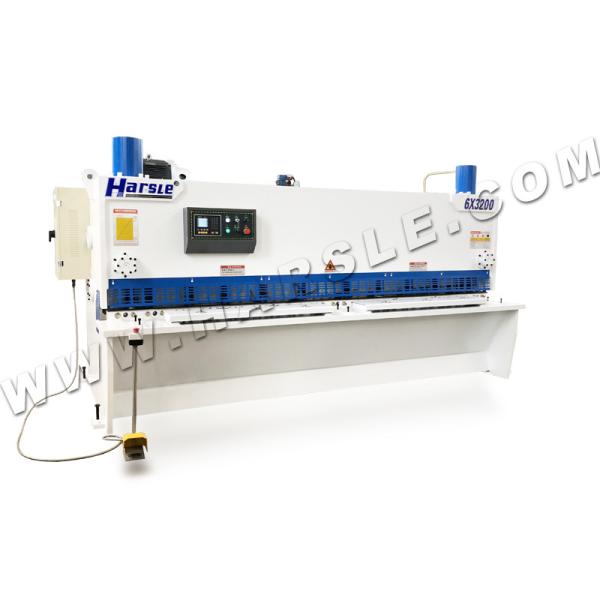 QC11K 6×3200 guillotine shear hydraulic metal sheet cutting machine, hydraulic