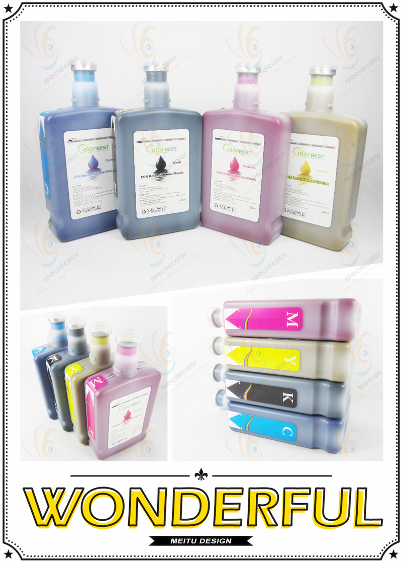 eco max2 ink for roland,mimaki.mutoh 500ml
