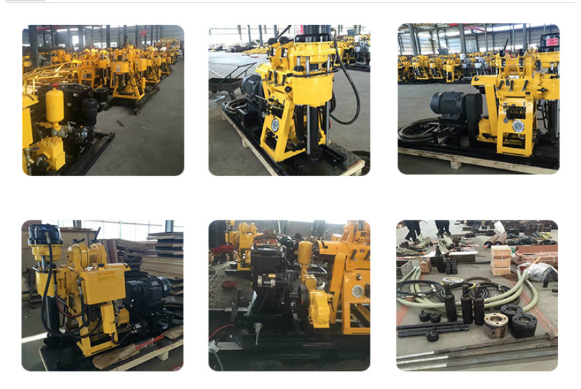 150 Meters Core Drill Rig Geo Tech Engineer Mineral Exploration 22HP Horsepower