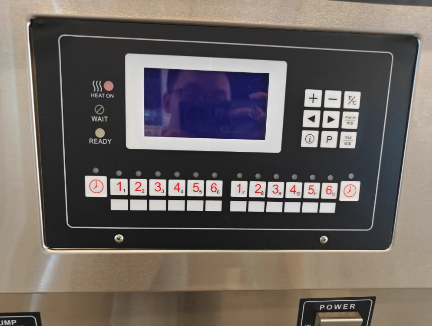 304SUS Gas Chips Commercial Open Deep Oil Fryer