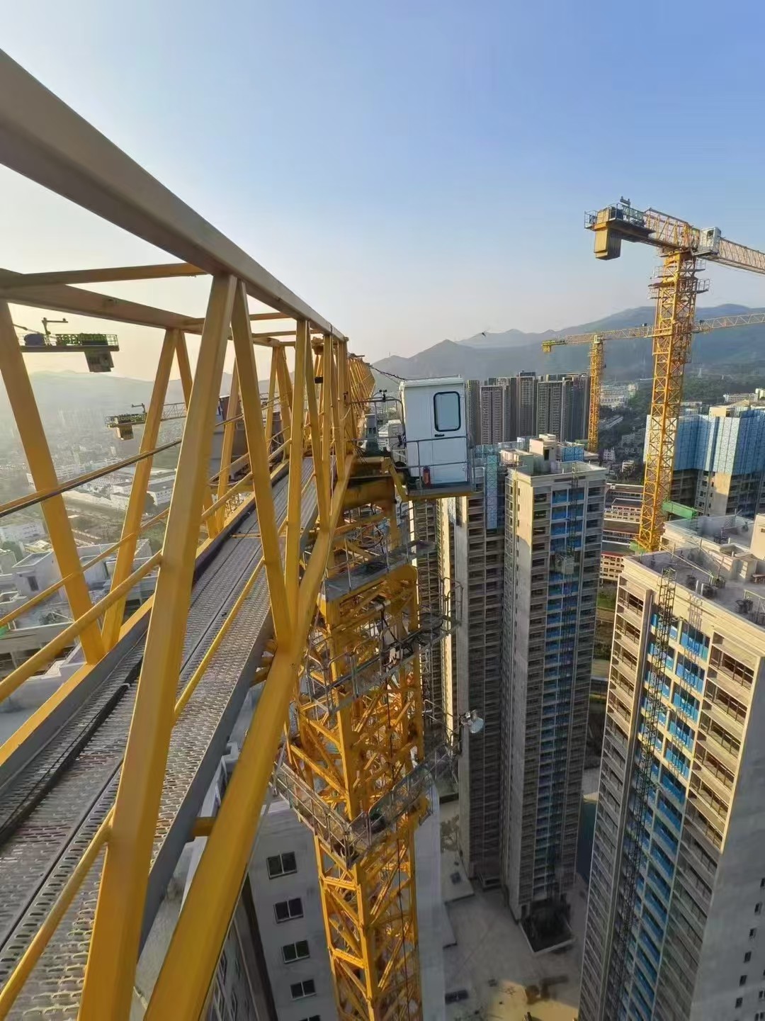 Used ZOOMLION 7020-12 Building Construction Tower Crane For Sale 70m Height