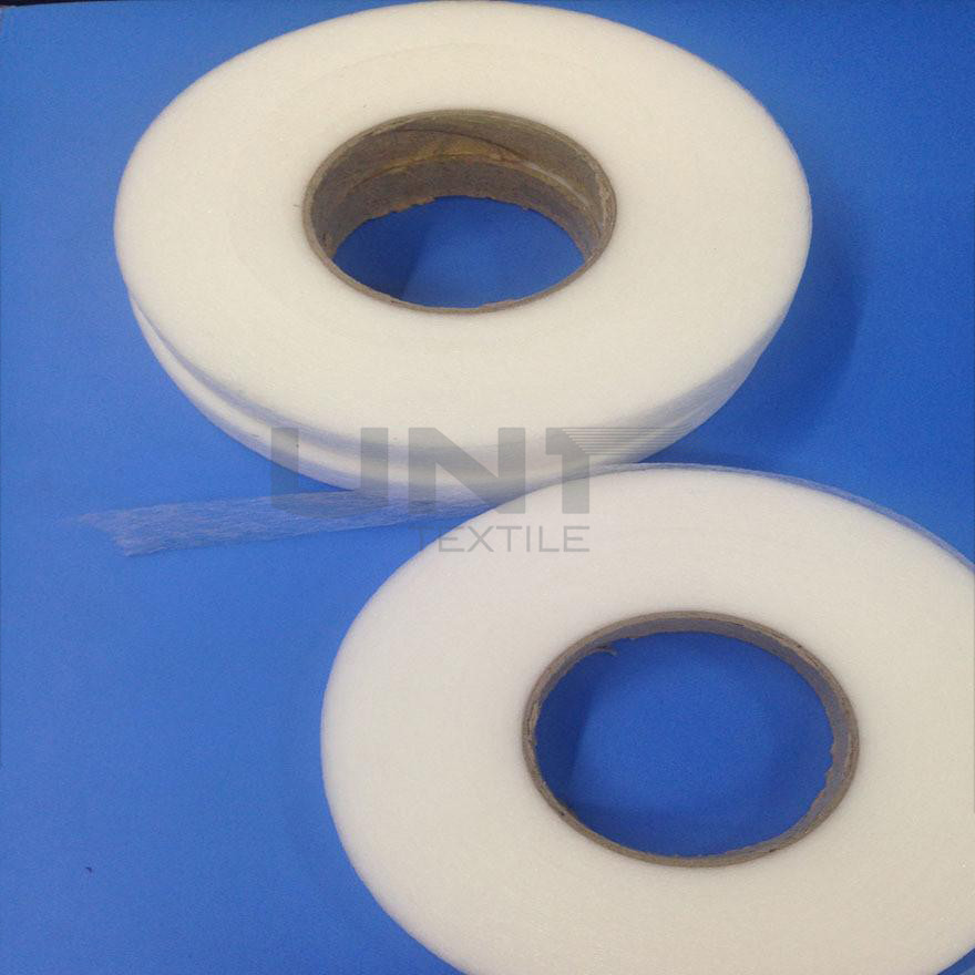 Clothing Hot Melt Fusible Web Adhesive Nonwoven Interlining Shrink Resistant